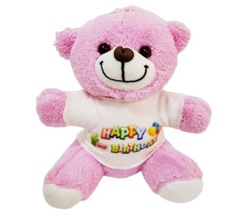 Happy Birthday Tişörtlü Ayıcık