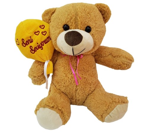 Seni Seviyorum Yazılı Sevimli Peluş Ayıcık