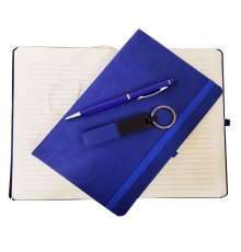 Deri Defter Anahtarlık ve Tükenmez Kalem