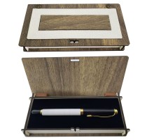 Vip Deri Ahşap Kutulu Kalem