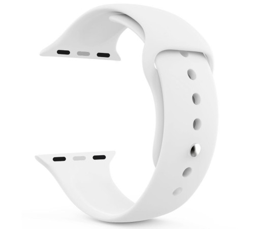 Akıllı Saat Silikon Kordon 42/44 Mm Beyaz