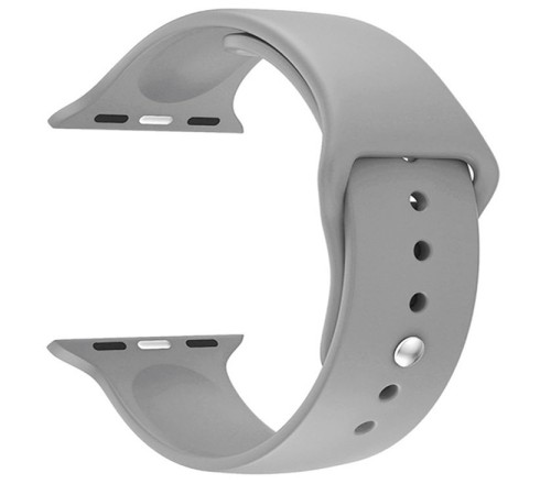 Akıllı Saat Silikon Kordon 42/44 Mm Gri