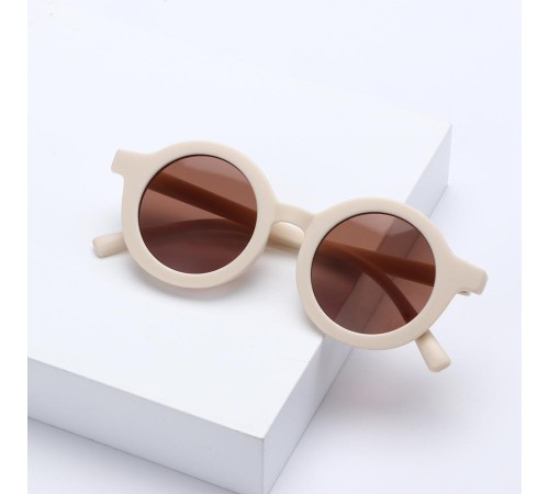 3-8 Yaş Cool Çocuk Güneş Gözlüğü 400 Uv Koruma Beyaz