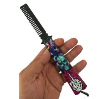 Metal 21 Cm Tarak Kurukafa Tasarımlı