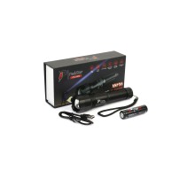 PeakStar Ps-1600 Süper Parlak Led Zoomlu 5 Mod Su Geçirmez Profesyonel Kamp Bekçi Avcı Feneri
