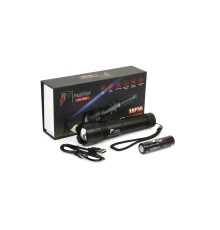 PeakStar Ps-1600 Süper Parlak Led Zoomlu 5 Mod Su Geçirmez Profesyonel Kamp Bekçi Avcı Feneri