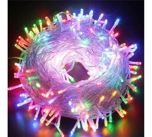 10m 60 Led RGB 2 Kademeli Şeffaf Kablo Pilli MZ6409-2 10m 60 Led RGB 2 Kademeli Şeffaf Kablo Pilli MZ6409-2