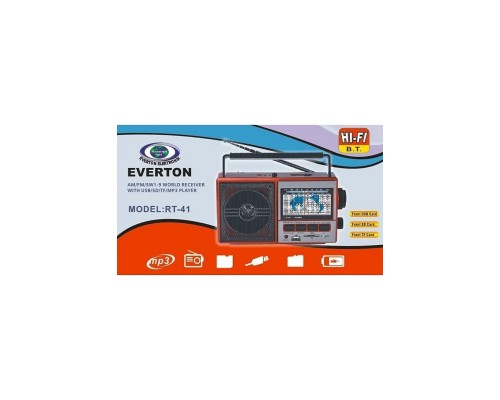 Everton Rt-41bt Usb Sd Fm Sw3 Radyo