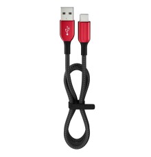 15 Watt 3a Usb-a To Type-c 1.2m Hızlı şarj Kablosu Kırmızı Fc36