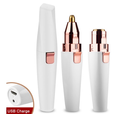 Mini Şık Tasarım Iki Başlı Led Işıklı Şarjlı Ruj Epilatör Kaş Düzeltici Kadın Epilasyon Tıraş Aleti Mini Şık Tasarım Iki Başlı Led Işıklı Şarjlı Ruj Epilatör Kaş Düzeltici Kadın Epilasyon Tıraş Aleti