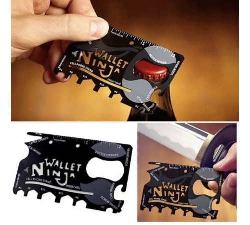 18 in 1 Credit Card Multi Tool Kit 18 in 1 Credit Card Multi Tool Kit