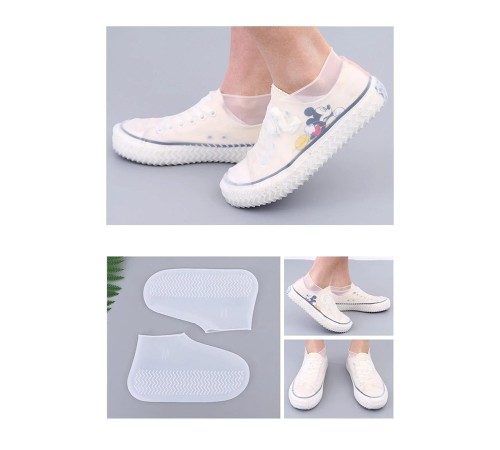 Silikon Yağmur Koruyucu Ayakkabı Kılıfı Kaymaz Su Kir Geçirmez Large (40-46) Silikon Yağmur Koruyucu Ayakkabı Kılıfı Kaymaz Su Kir Geçirmez Large (40-46)