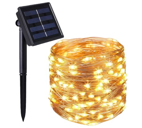 Solar Güneş Enerjili Peri Led 20 Metre Günışığı 8 Mod 200 Led Solar Güneş Enerjili Peri Led 20 Metre Günışığı 8 Mod 200 Led