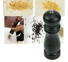 Ahşap Tuz Karabiber Öğütücü Değirmen (20 cm)