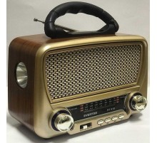 Güneş Enerjili Nostaljik Fm Aux Usb Müzik Çalar Rt-819