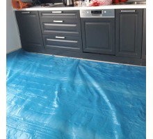50 M2 Kalın Zemin Örtüsü Eşya Boya Badana Koruma Örtüsü 4x12.5 M