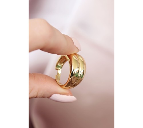 Metal Gold Renk Ayarlamalı Kadın Yüzük - TJ-BYK1549 Metal Gold Renk Ayarlamalı Kadın Yüzük - TJ-BYK1549
