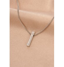 Gümüş Renk Metal Kolye - TJ-BKO5992