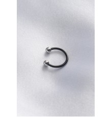316l Cerrahi çelik Siyah Renk Halka Gümüş Minimal Toplu Halka Kadın Piercing - Tj-pr1136