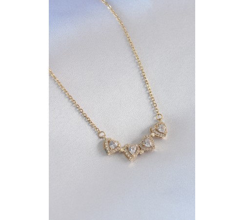 316L Çelik Gold Renk Açılır Yonca Model Zirkon Taşlı Kadın Kolye - TJ-BKO7229 316L Çelik Gold Renk Açılır Yonca Model Zirkon Taşlı Kadın Kolye - TJ-BKO7229