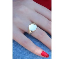 Gold Renk Kadın Yüzük - TJ-BYK2596