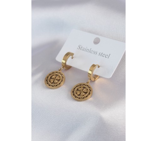 316L Çelik Gold Renk Kalp Model İşleme Detay Kadın Küpe - TJ-BKP7477 316L Çelik Gold Renk Kalp Model İşleme Detay Kadın Küpe - TJ-BKP7477