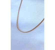 316L Çelik Gold Renk Erkek Kolye - TJ-ERK1312