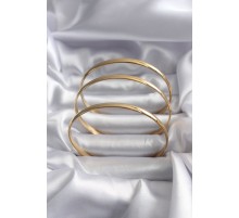 316L Çelik Gold Renk Ajda Model Kadın Bileklik - TJ-BB5647