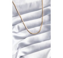 316L Çelik Gold Renk 45 cm İtalyan Zincir Model Kadın Kolye - TJ-BKO8097
