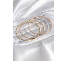 316L Çelik Mix Renk Ajda Model Kadın Bilezik - TJ-BB5840