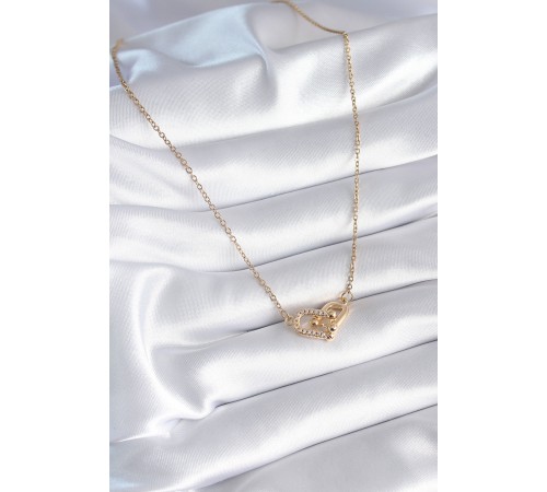 316L Çelik Gold Renk Zirkon Taşlı Tiffany Model Kadın Kolye - TJ-BKO8252 316L Çelik Gold Renk Zirkon Taşlı Tiffany Model Kadın Kolye - TJ-BKO8252