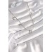 316l çelik Gümüş Renk İtalyan Zincir Simli Kelebek Model Kadın Kolye - Tj-bko8438