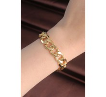 316L Çelik Vip Seri Gold Renk Gurmet Model Bileklik - TJ-BB6057