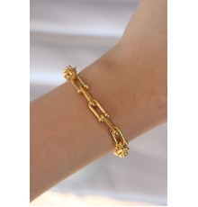316L Çelik Gold Renk Tiffany Bileklik - TJ-BB6086