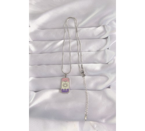 316L Çelik Gümüş Renk Karışık Mineli Ay Figür Tarot Kolye - TJ-BKO9044 316L Çelik Gümüş Renk Karışık Mineli Ay Figür Tarot Kolye - TJ-BKO9044