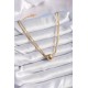 316L Çelik Gold 2'li İtalyan Zincir Model Top Model Kadın Kolye - TJ-BKO9303