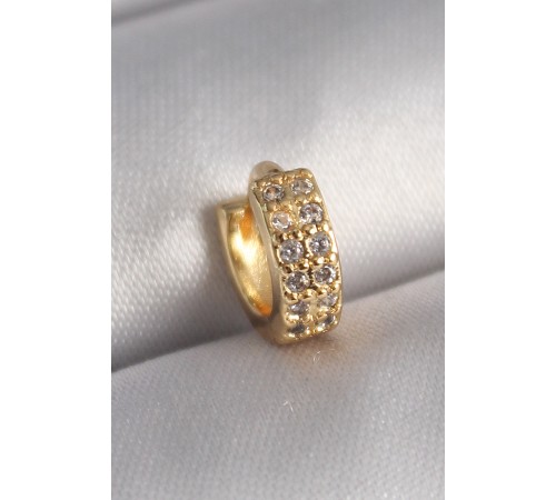 316L Çelik Gold Renk Zirkon Taşlı Tragus Piercing - TJ-PR1304 316L Çelik Gold Renk Zirkon Taşlı Tragus Piercing - TJ-PR1304