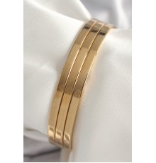 316L Çelik Gold Renk Ajda Model Kadın Bileklik - TJ-BB6592