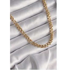 316L Çelik Gold Renk Zincir Kadın Kolye - TJ-BKO9666