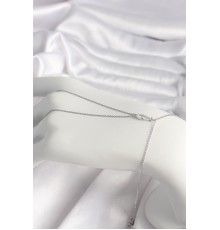 Pirinç Gümüş Renk Damla Zirkon Taşlı Kadın Şahmeran - TJ-SN607