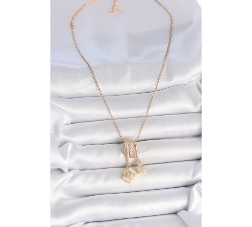316L Çelik Gold Renk Zirkon Taşlı Sallantı Fotoğraf Makinası Figür Charm Kadın Kolye - TJ-BKO10097 316L Çelik Gold Renk Zirkon Taşlı Sallantı Fotoğraf Makinası Figür Charm Kadın Kolye - TJ-BKO10097