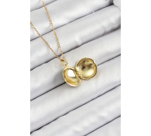 316L Çelik Zincir Açılabilir Sanatsal Vintage Çiçek Model Gold Renk Kadın Kolye - TJ-BKO10257 316L Çelik Zincir Açılabilir Sanatsal Vintage Çiçek Model Gold Renk Kadın Kolye - TJ-BKO10257