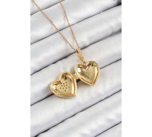 316L Çelik Zincir Açılabilir Sarmaşık Model Zirkon Taşlı Gold Renk Kadın Kolye - TJ-BKO10260 316L Çelik Zincir Açılabilir Sarmaşık Model Zirkon Taşlı Gold Renk Kadın Kolye - TJ-BKO10260