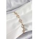 Pirinç Gold Renk Zirkon Taşlı Kadın Bileklik - TJ-BB7050