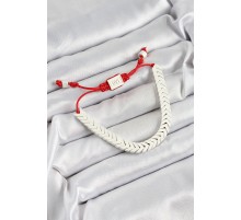 Pirinç Asansörlü Beyaz Juju Kadın Bileklik - TJ-BB7189