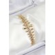 Pirinç Kurşun Model Zirkon Taşlı Gold Renk VİP Seri Kadın Bileklik - TJ-BB7208
