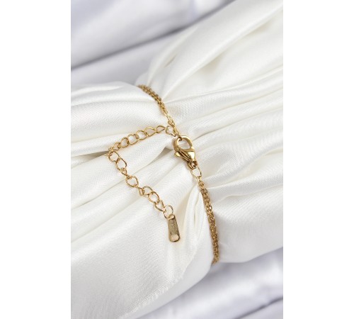 316L Çelik Zincir Mineli Sanatsal Portre Zirkon Taşlı Gezegen Model Gold Renk Kadın Bileklik - TJ-BB7233 316L Çelik Zincir Mineli Sanatsal Portre Zirkon Taşlı Gezegen Model Gold Renk Kadın Bileklik - TJ-BB7233