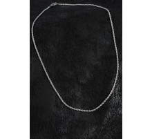 316L Çelik Halat Zincir Model Gümüş Renk Erkek Kolye - TJ-ERK1387