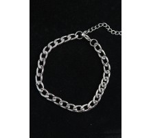 316L Çelik Kalın Klasik Model Gümüş Renk Erkek Bileklik - TJ-EB3741