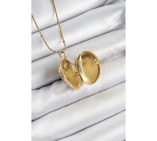 316L Çelik Zincir Açılabilir Anka Kuşu Model Zirkon Taşlı Gold Renk Kadın Kolye - TJ-BKO10375 316L Çelik Zincir Açılabilir Anka Kuşu Model Zirkon Taşlı Gold Renk Kadın Kolye - TJ-BKO10375